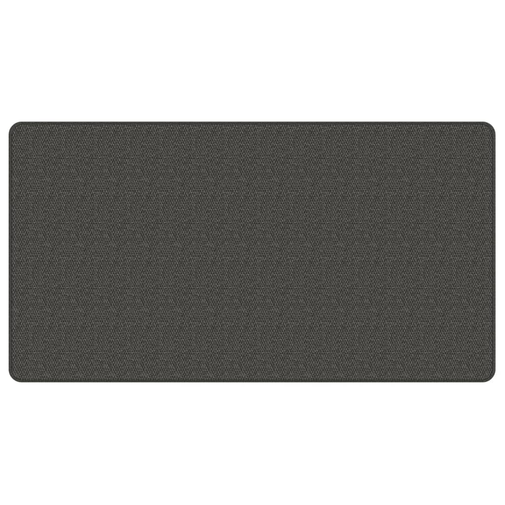 Rug-runner, anthracite, 80x150cm, sisal imitation