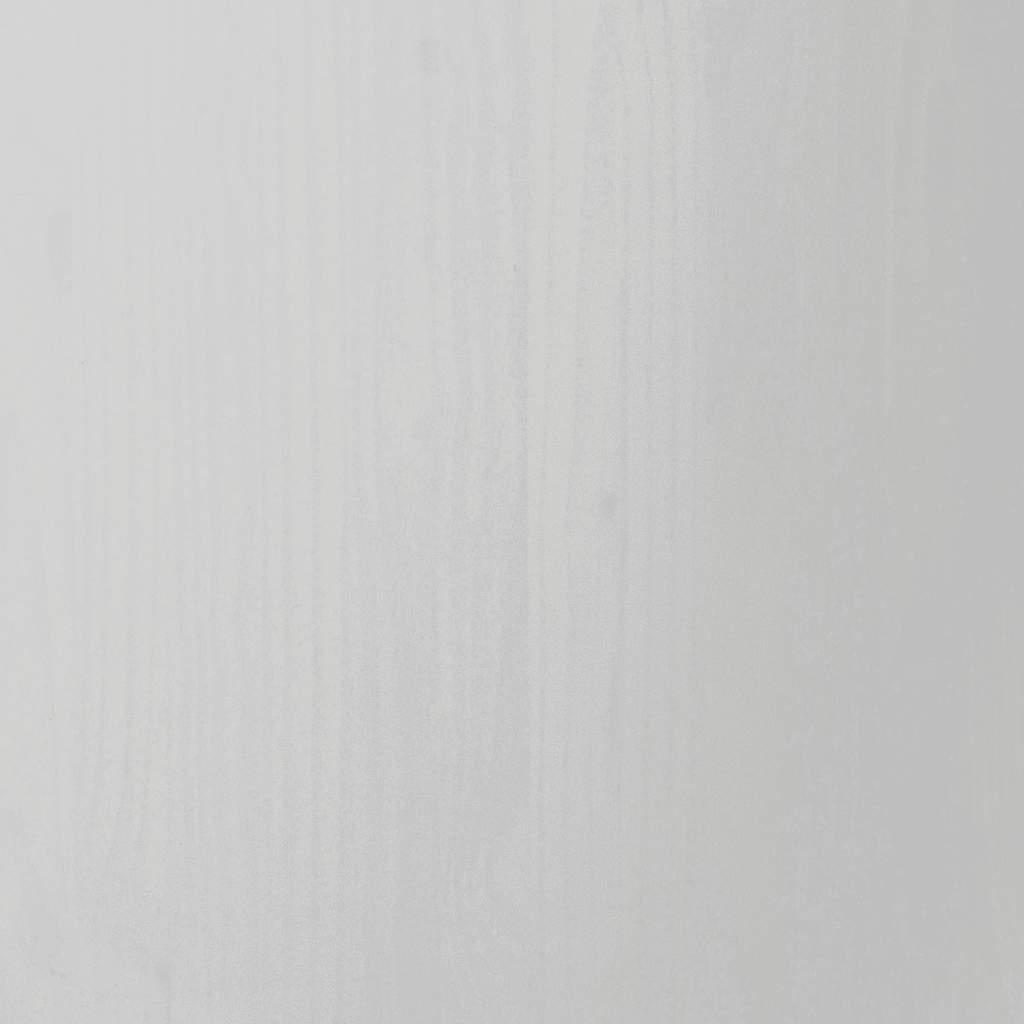 Spintelė su ratukais MOSS, balta, pušies masyvas