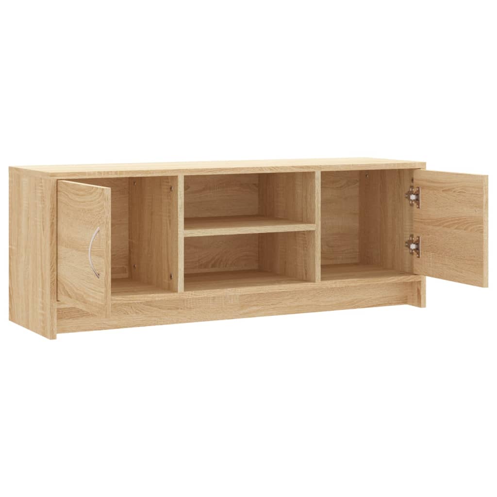 TV cabinet, oak, 102x30x37.5cm, finished wood