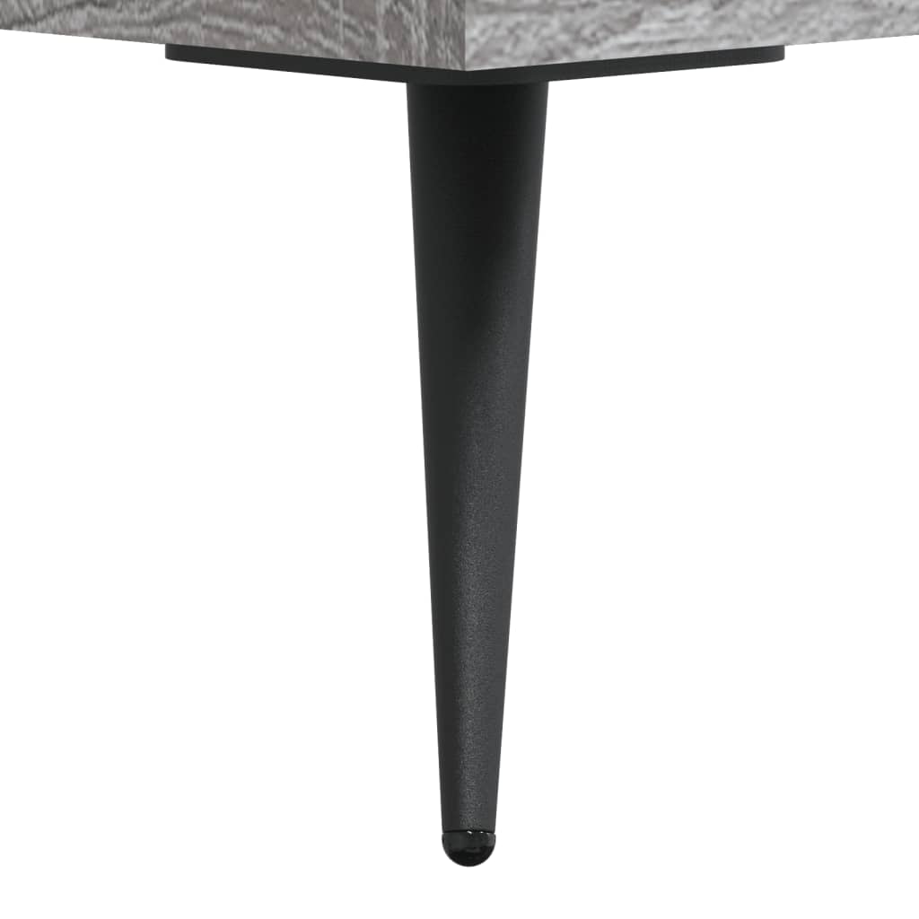 Chest of drawers, grey oak, 69.5x34x180cm, engineered wood
