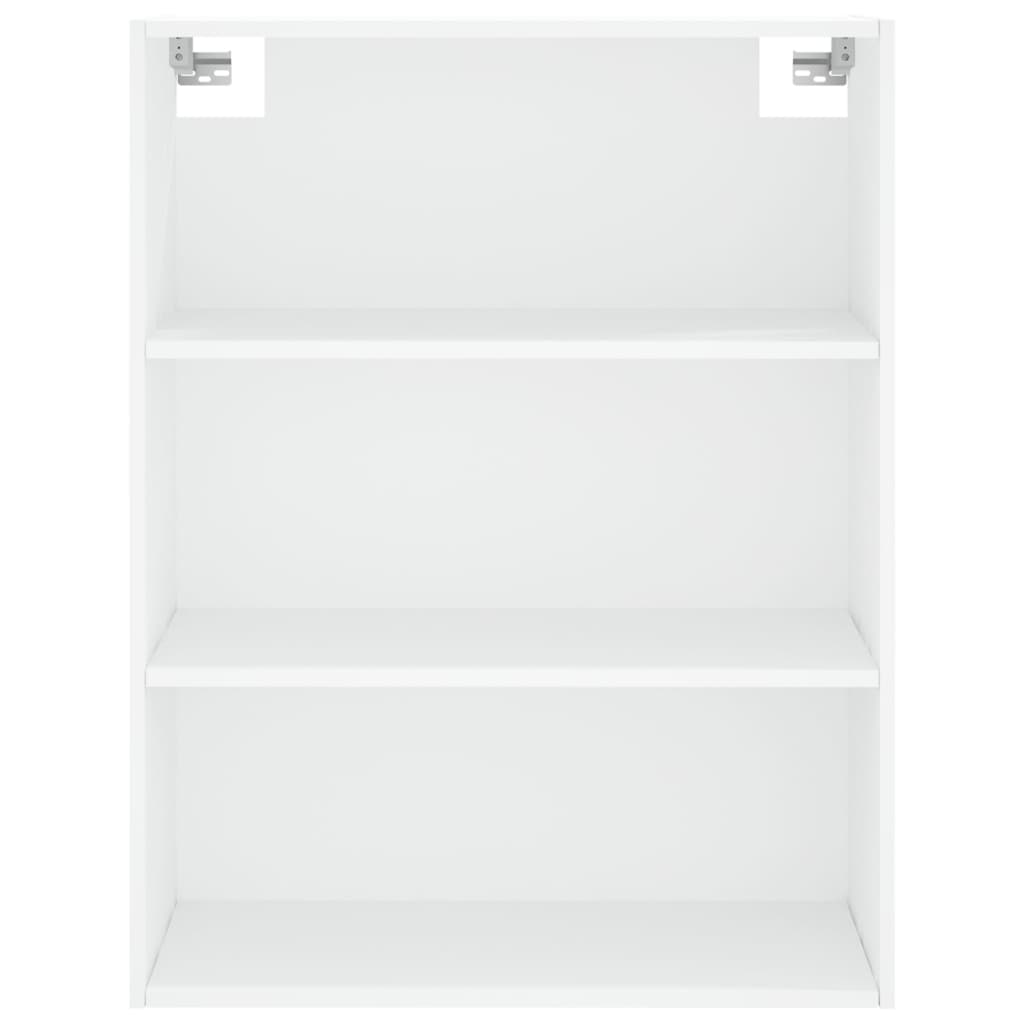 Chest of drawers, white, 69.5x34x180cm, engineered wood