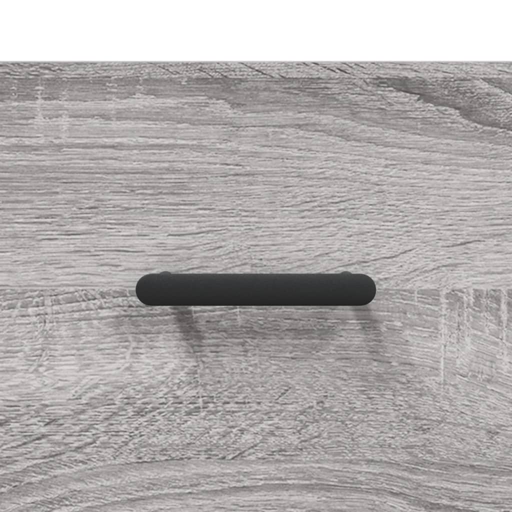 Kumode, pelēka ozolkoka krāsa, 69,5x34x180cm, apstrādāta koksne