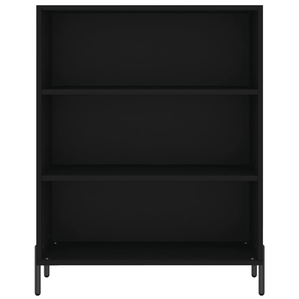 Komoda, juodos spalvos, 69,5x32,5x180cm, apdirbta mediena