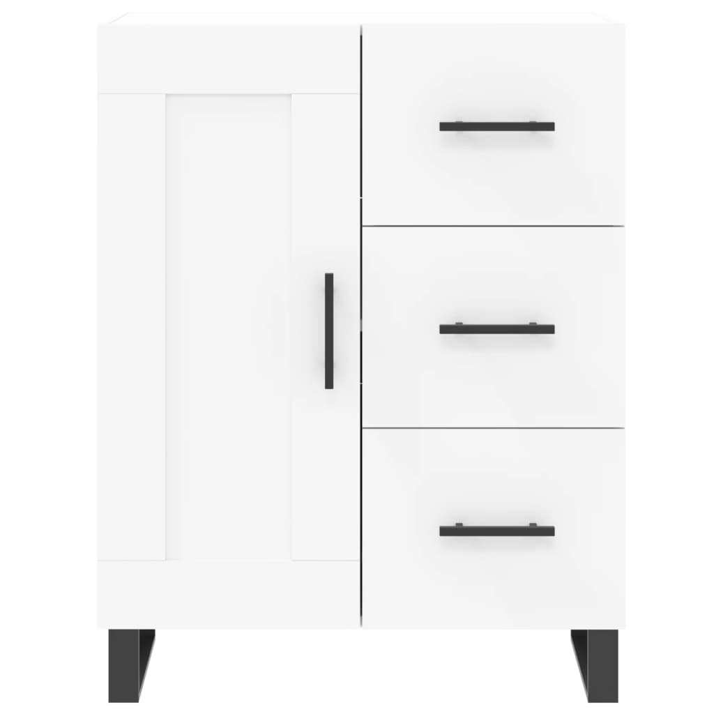 Kumode, balta, 69,5x34x180cm, apstrādāta koksne