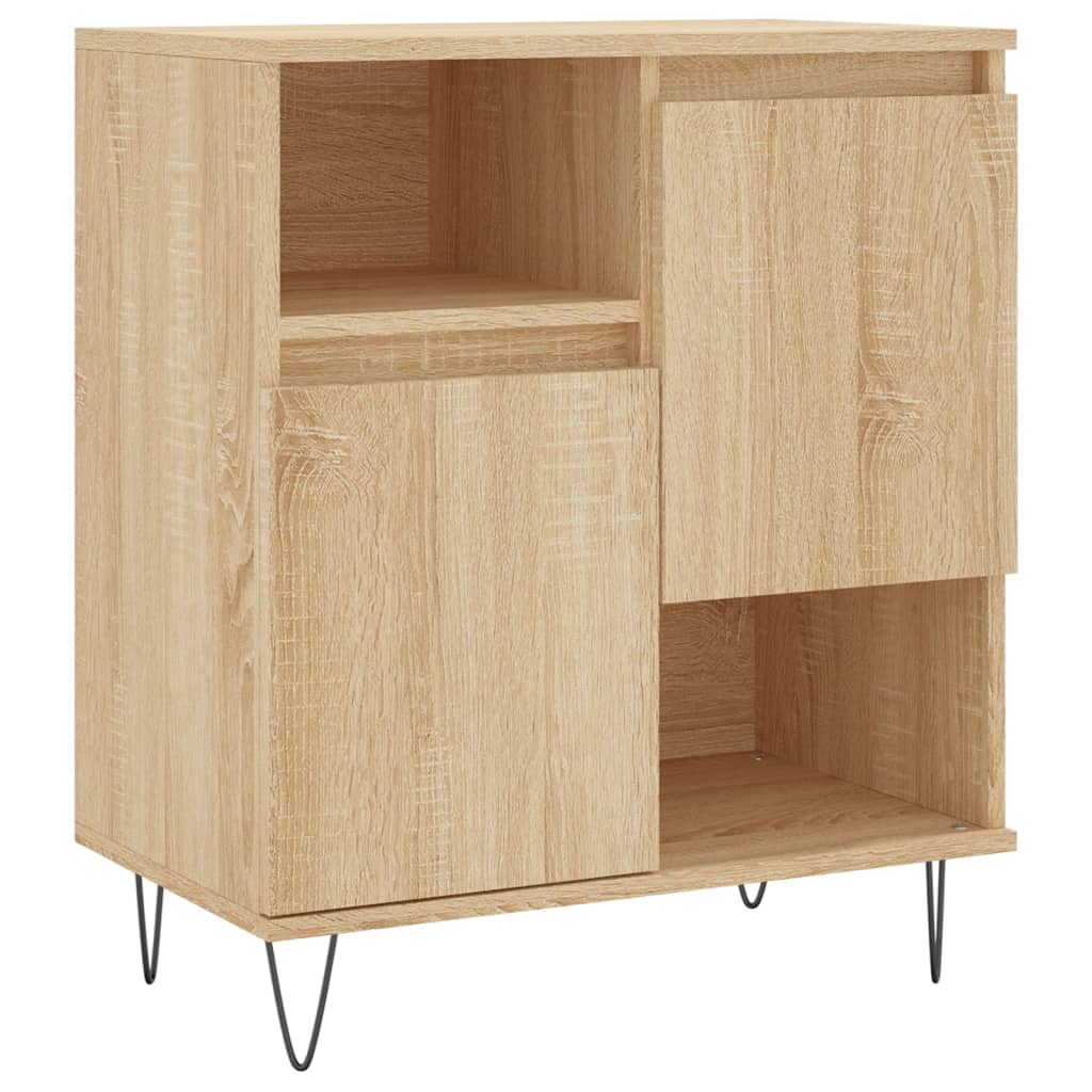 Sideboards, 2 pcs., Sonoma oak, engineered wood