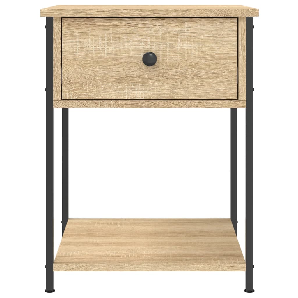 Bedside tables, 2 pcs., Sonoma oak, 44x45x58cm, wood