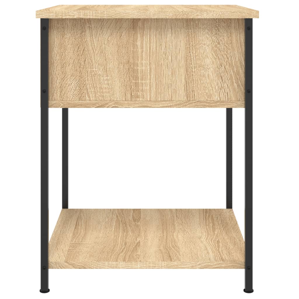Bedside tables, 2 pcs., Sonoma oak, 44x45x58cm, wood
