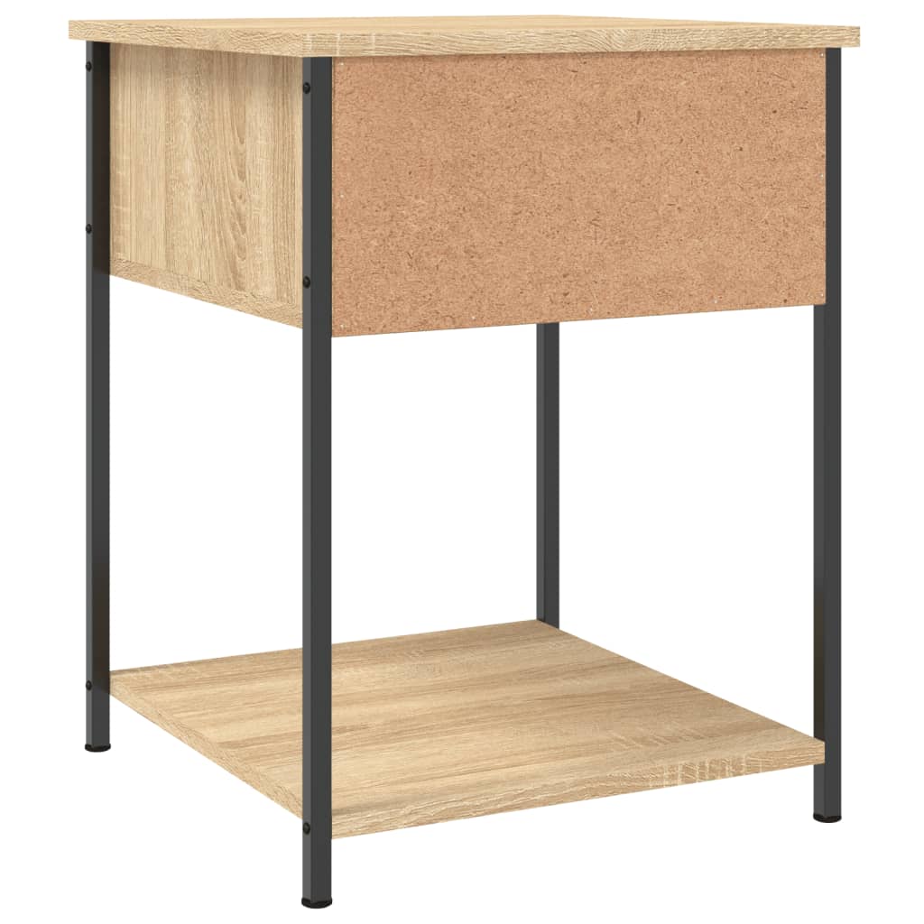 Bedside tables, 2 pcs., Sonoma oak, 44x45x58cm, wood