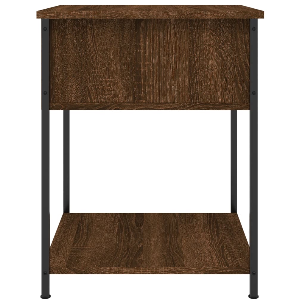 Bedside tables, 2 pcs., brown oak, 44x45x58cm, wood