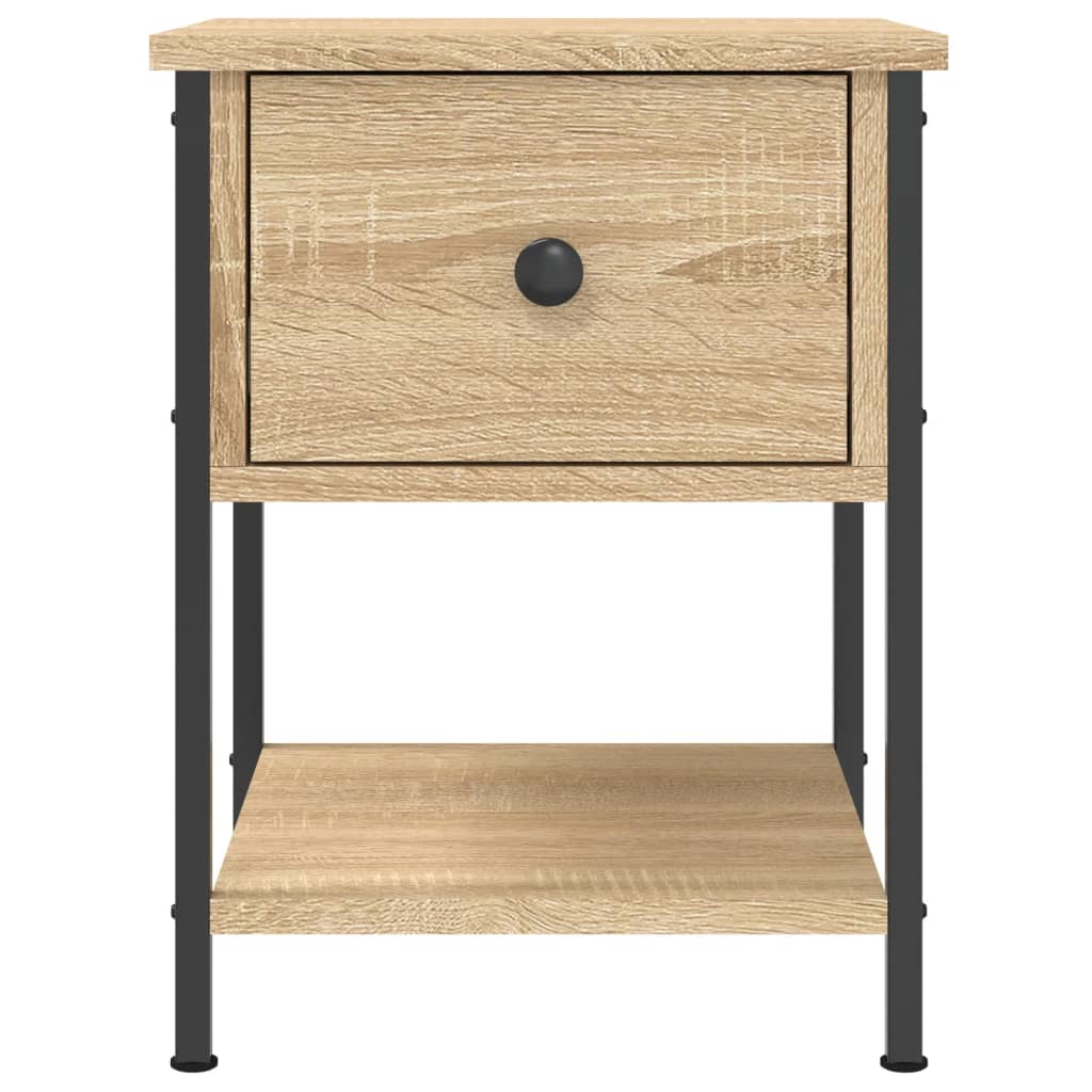 Bedside tables, 2 pcs, oak, 34x35.5x45cm, wood