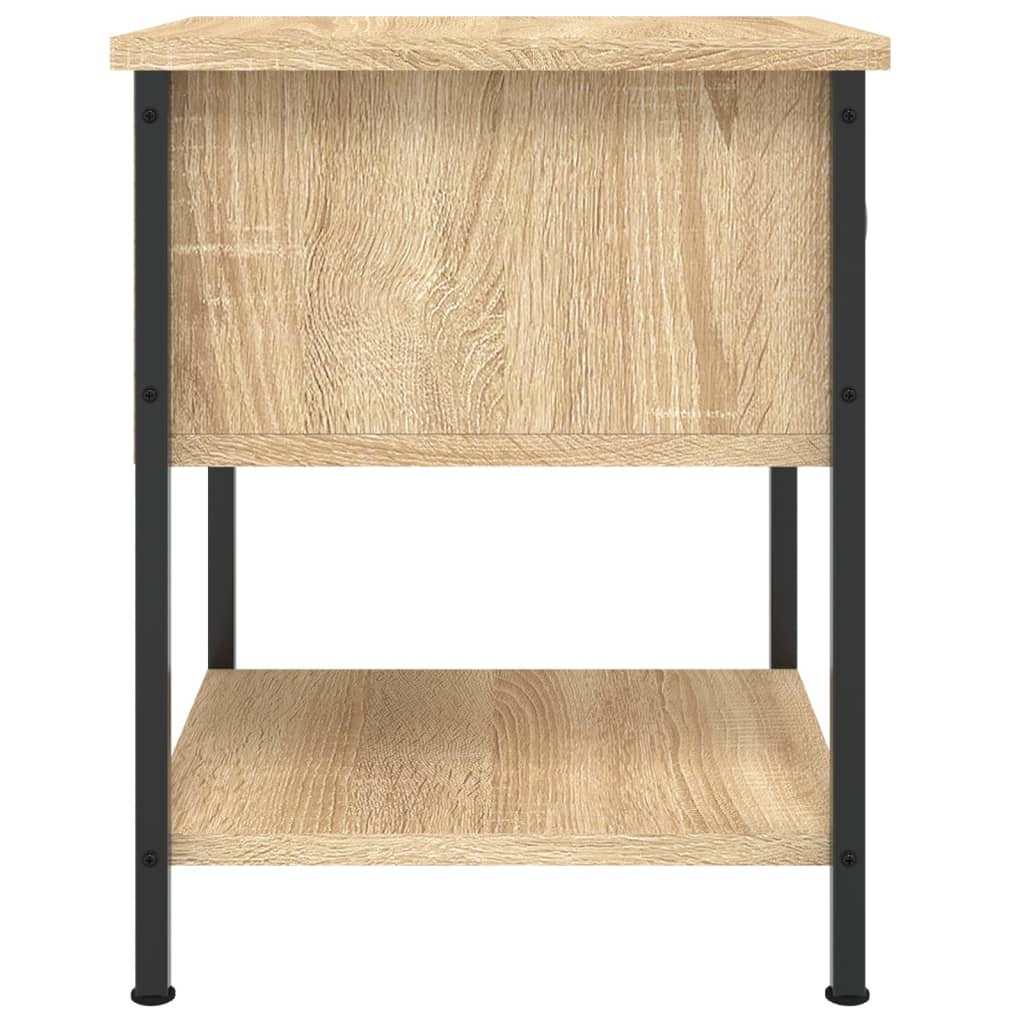Bedside tables, 2 pcs, oak, 34x35.5x45cm, wood