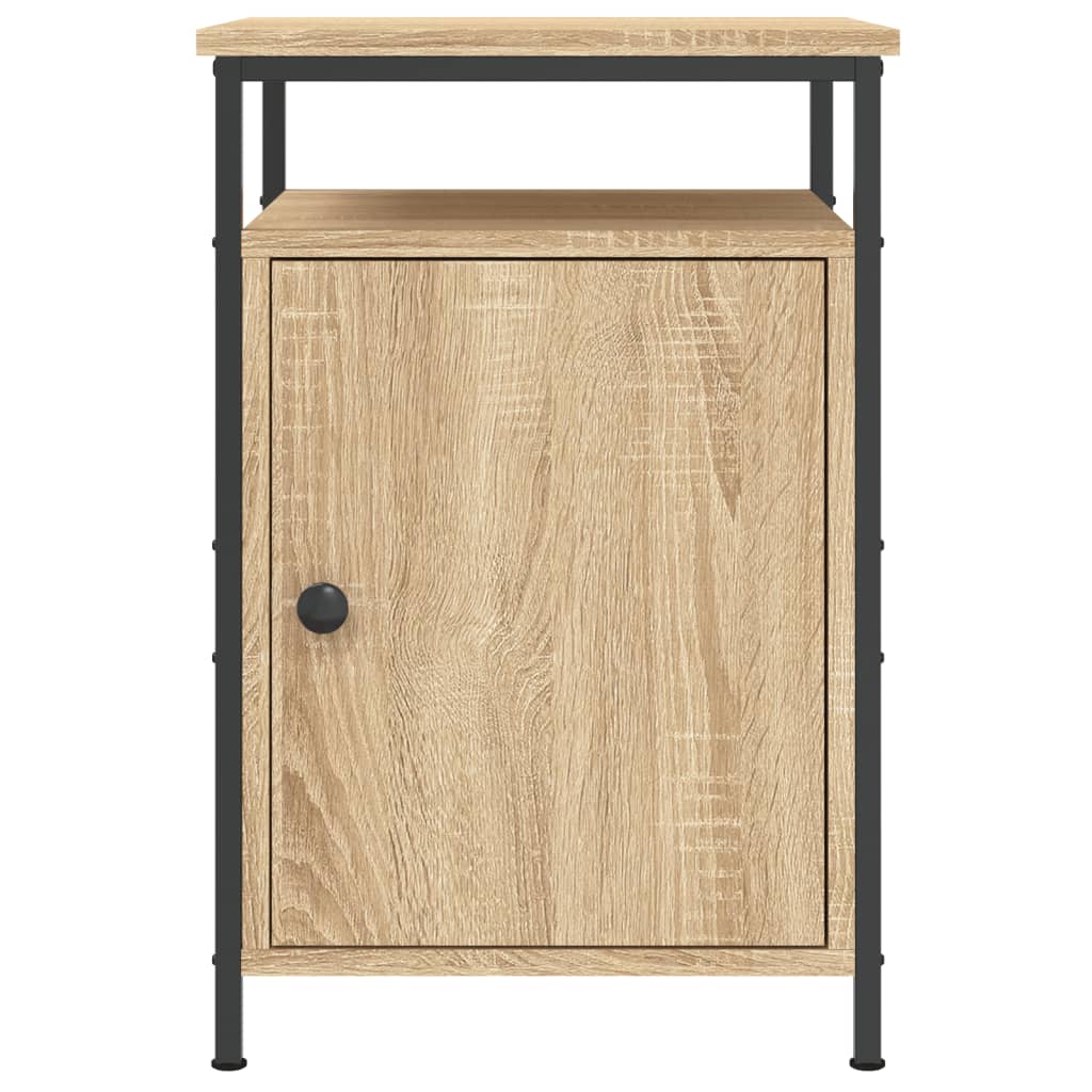 Bedside tables, 2 pcs., oak, 40x42x60cm, treated wood