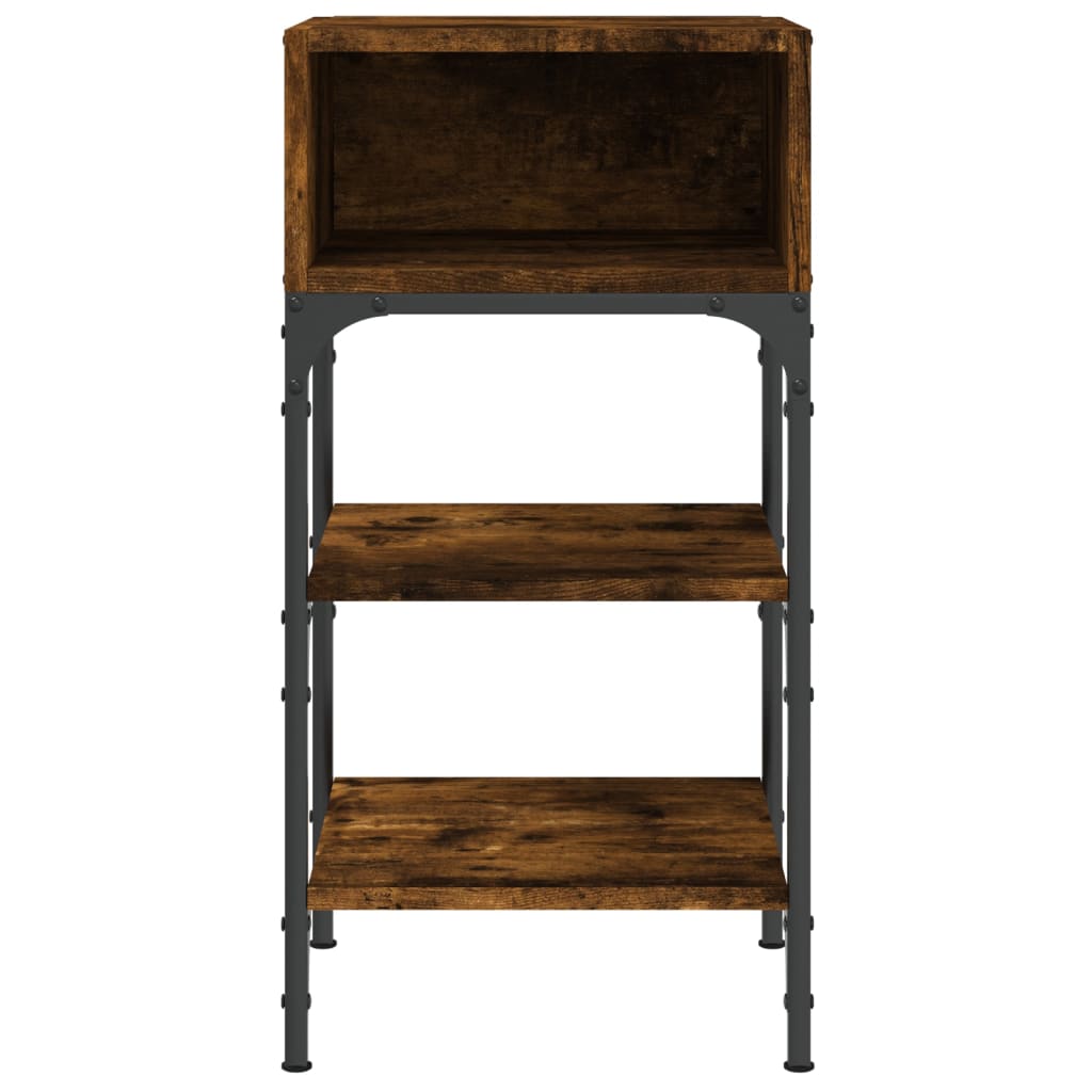 Nightstands, 2 pcs., smoky, 35x34.5x70cm, wood