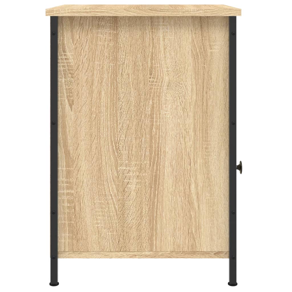 Bedside tables, 2 pcs., oak, 40x42x60cm, treated wood