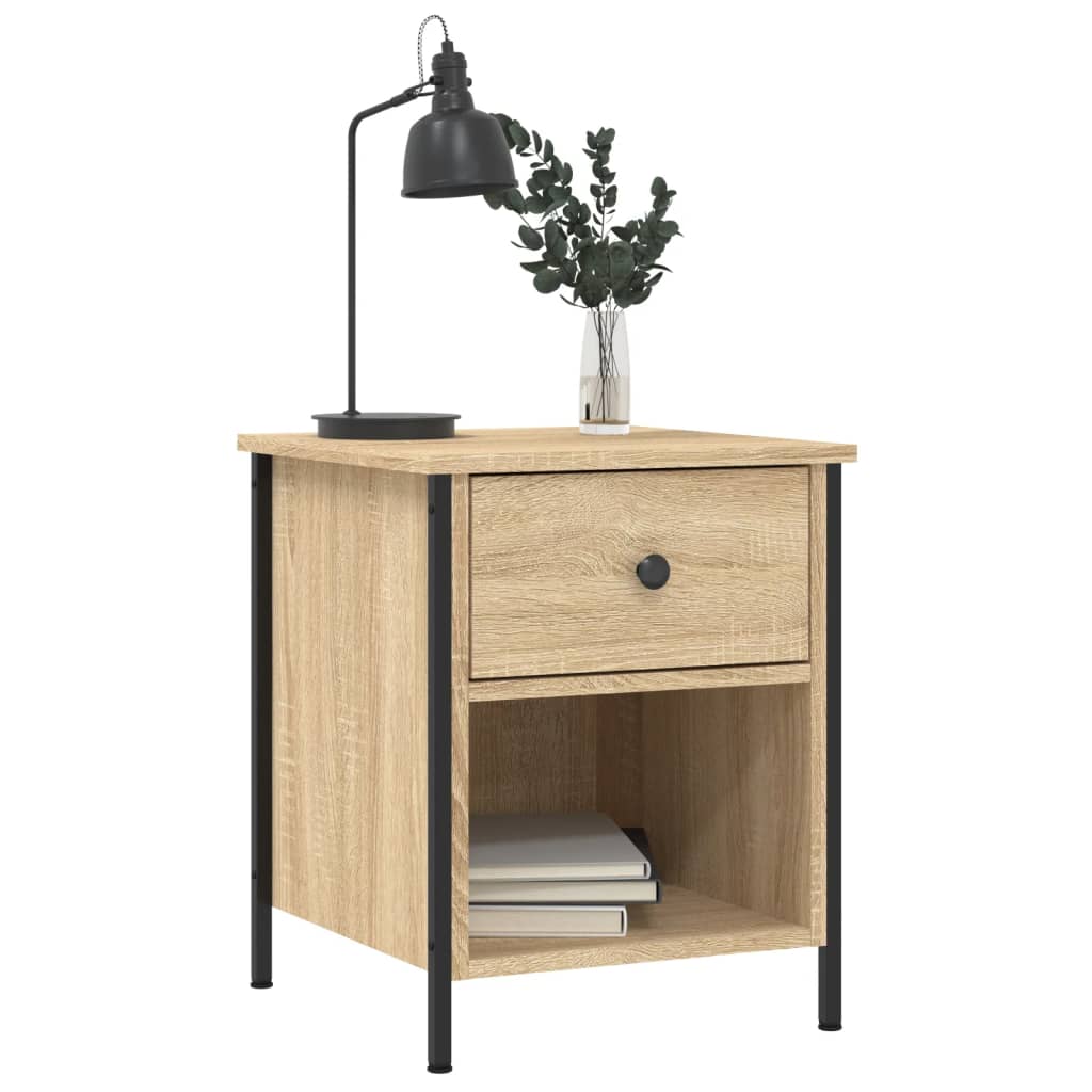 Nightstands, 2 pcs., Sonoma oak, 40x42x50cm, wood