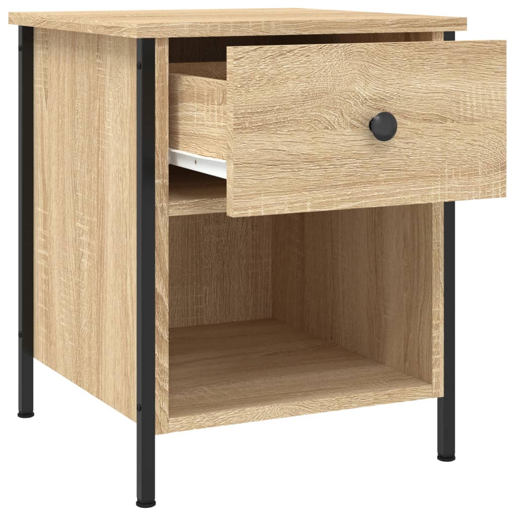 Nightstands, 2 pcs., Sonoma oak, 40x42x50cm, wood