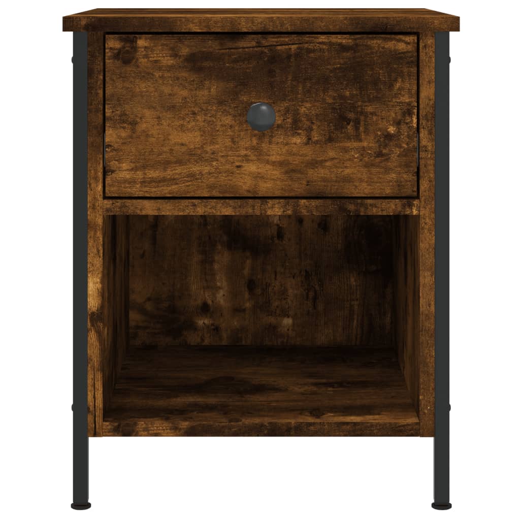 Nightstands, 2 pcs., smoked oak, 40x42x50cm, wood
