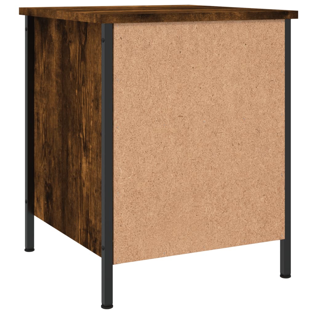 Nightstands, 2 pcs., smoked oak, 40x42x50cm, wood