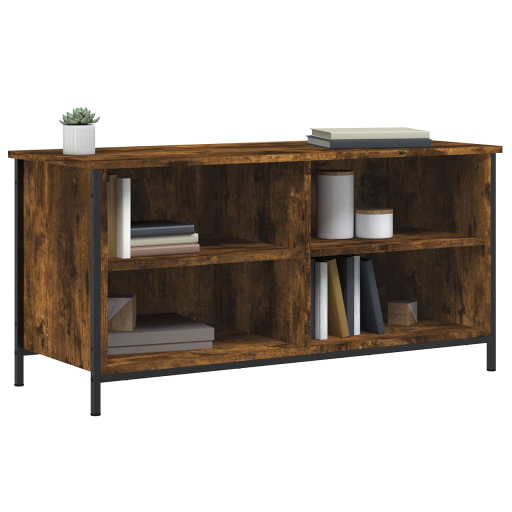 TV cabinet, smoky oak, 100x40x50cm, wood
