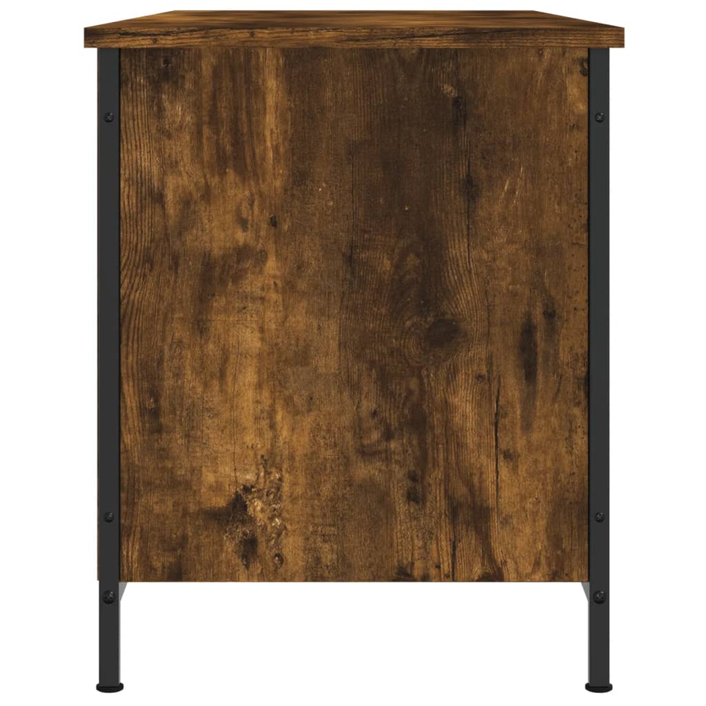 TV cabinet, smoky oak, 100x40x50cm, wood