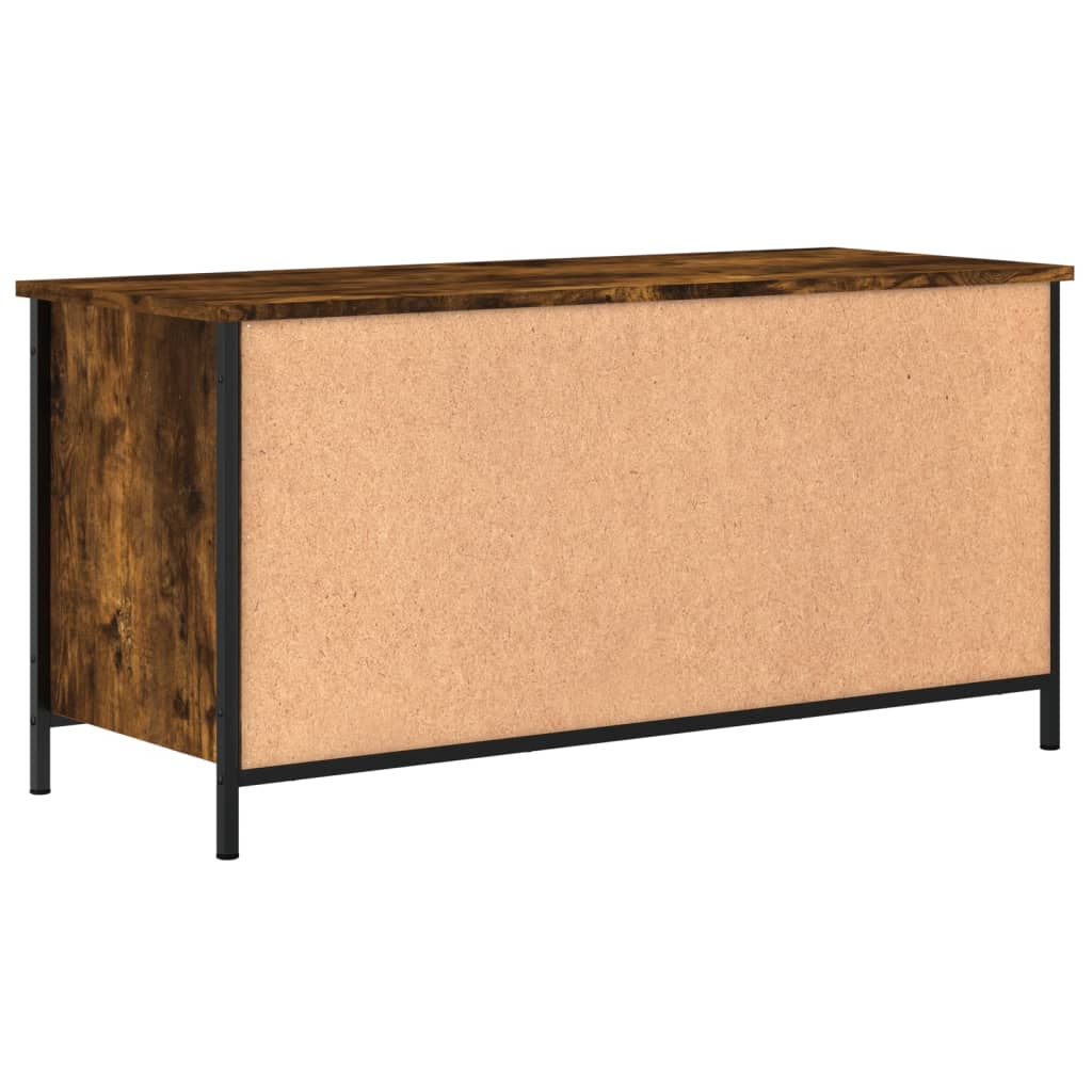 TV cabinet, smoky oak, 100x40x50cm, wood