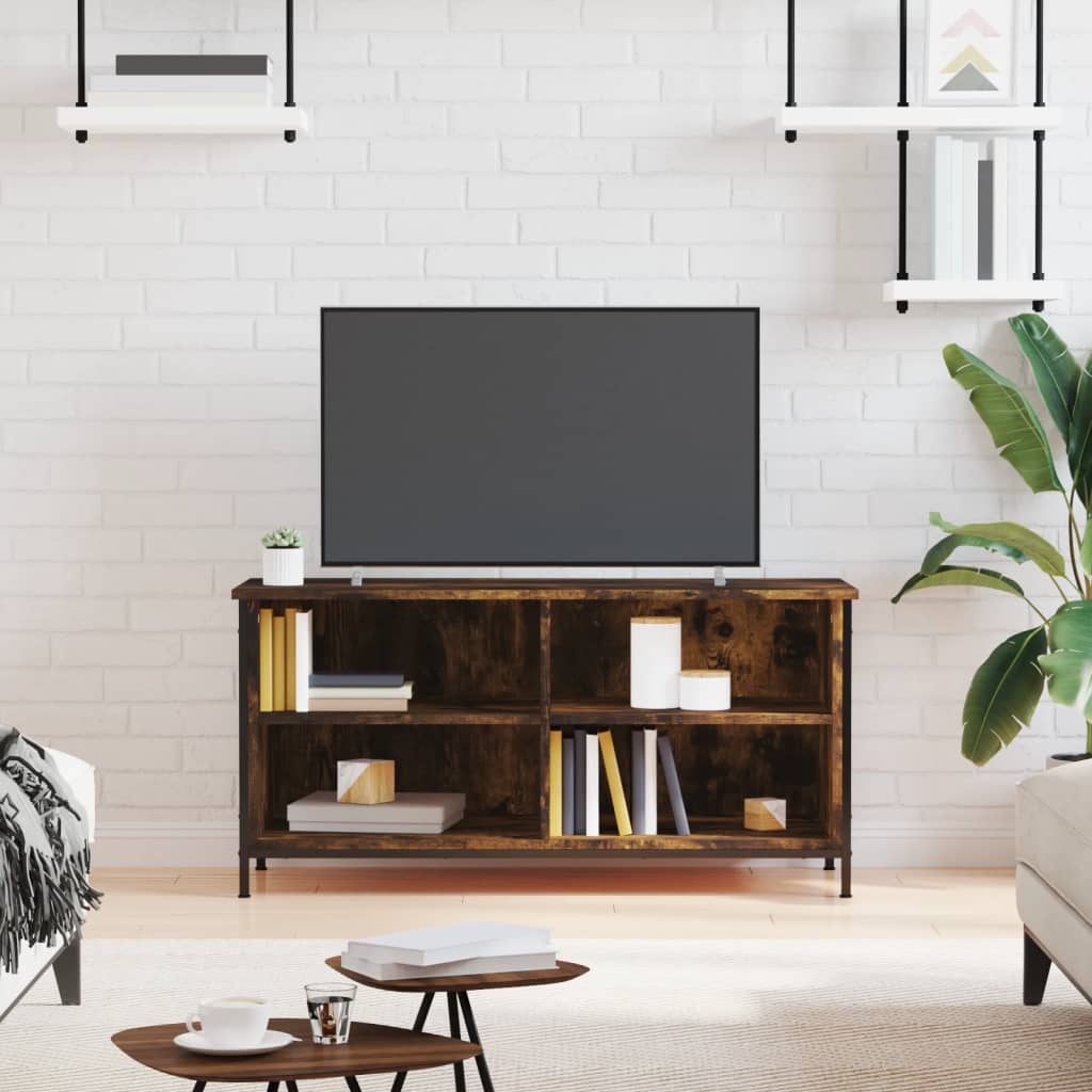 TV cabinet, smoky oak, 100x40x50cm, wood