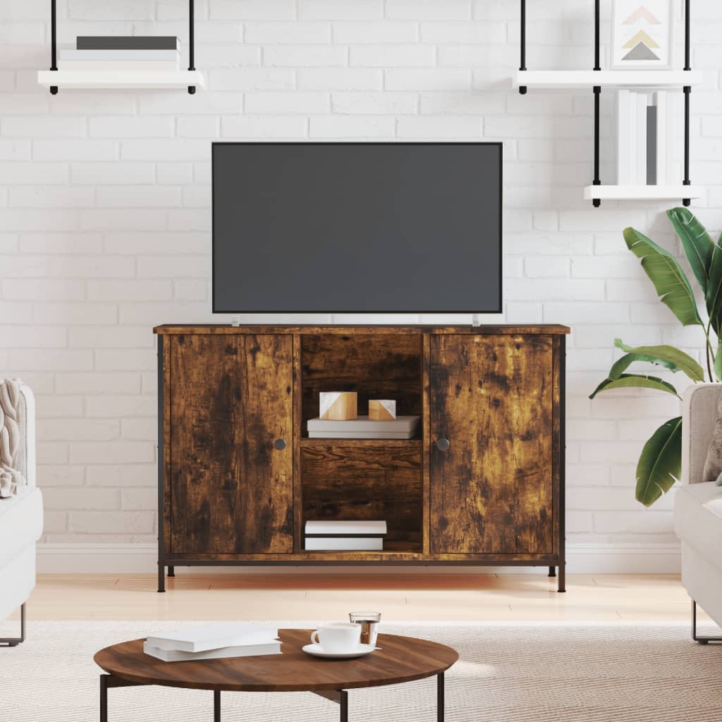 TV skapītis, dūmu ozola, 100x35x65cm, koka