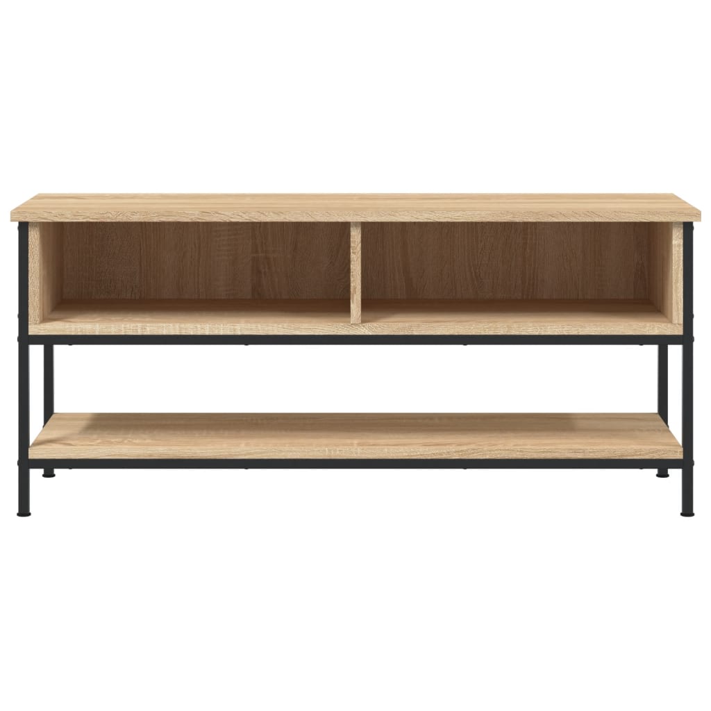 TV cabinet, oak, 100x35x45cm, treated wood