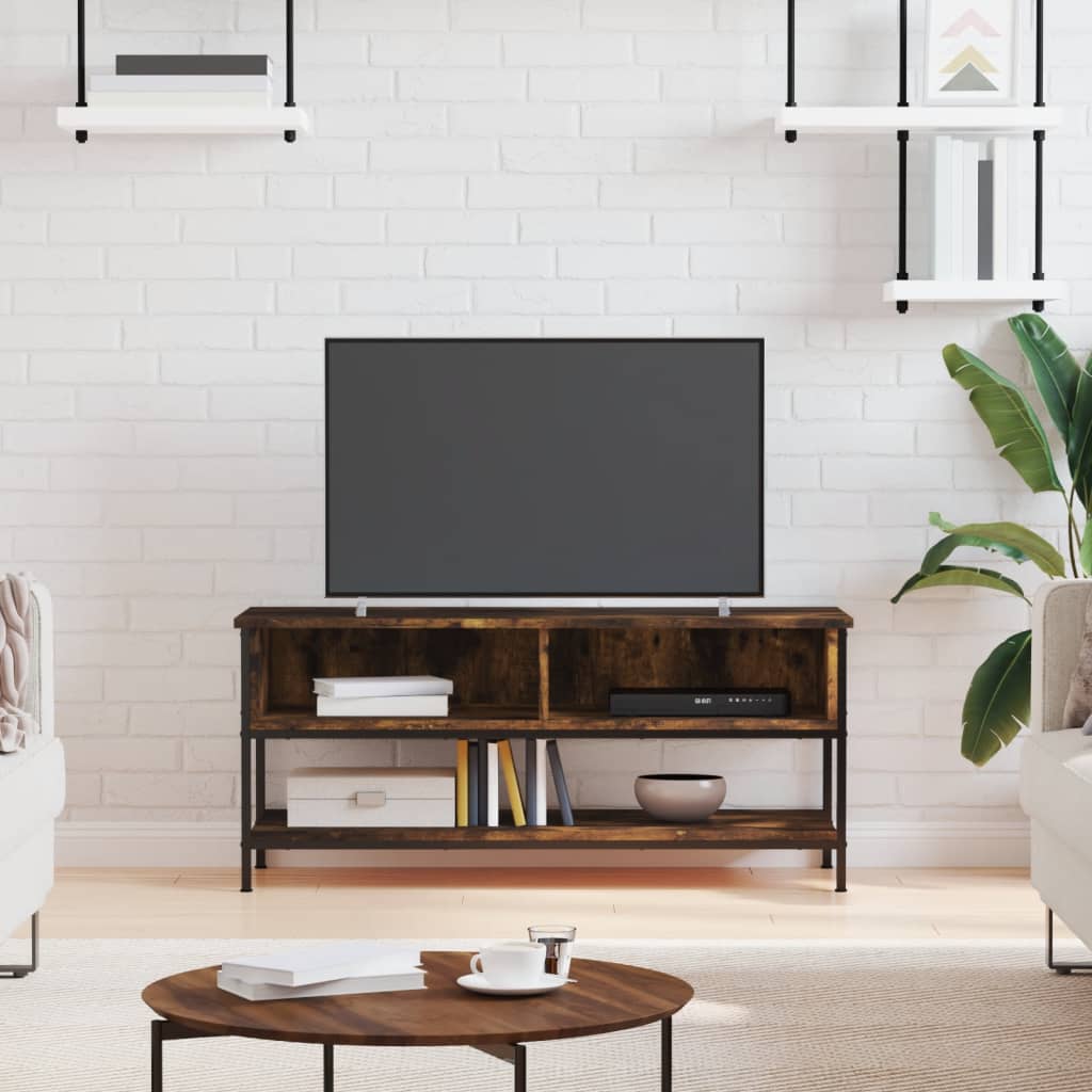 TV skapītis, dūmu ozols, 100x35x45cm, koks