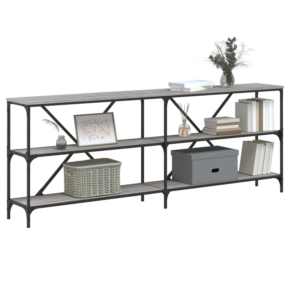 Console table GWEN V, grey