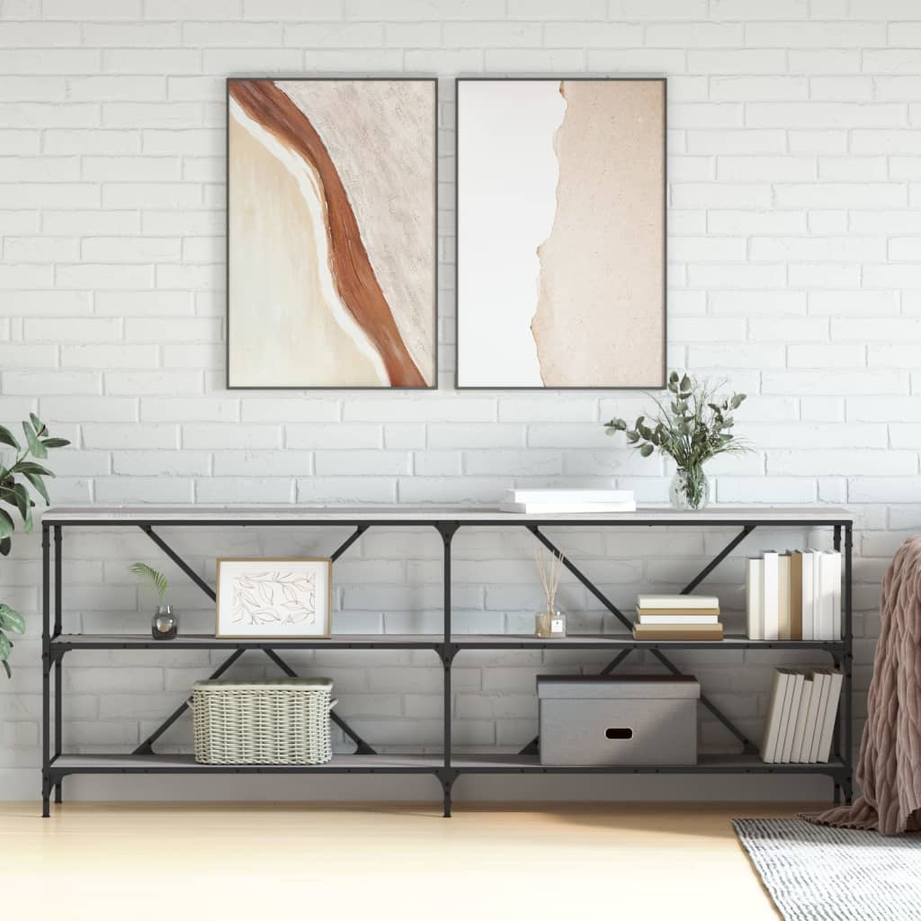 Console table GWEN V, grey