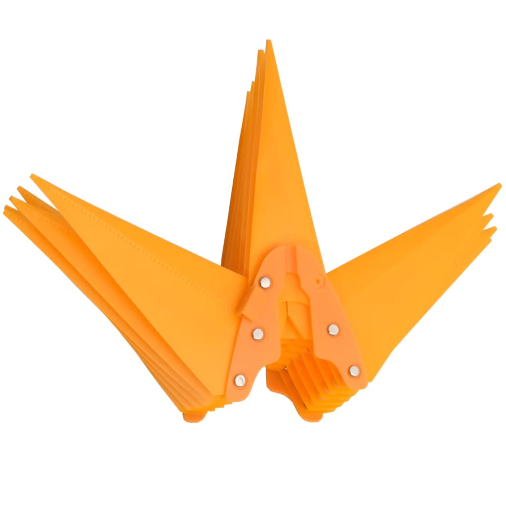 Kalėdiniai šviestuvai su LED GARLAND, 3vnt., geltoni, 57cm, sulankstomi