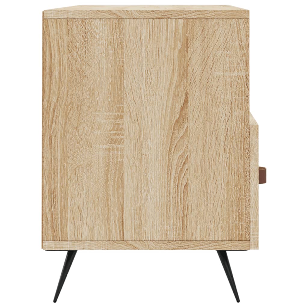 TV cabinet, oak, 102x36x50cm, treated wood