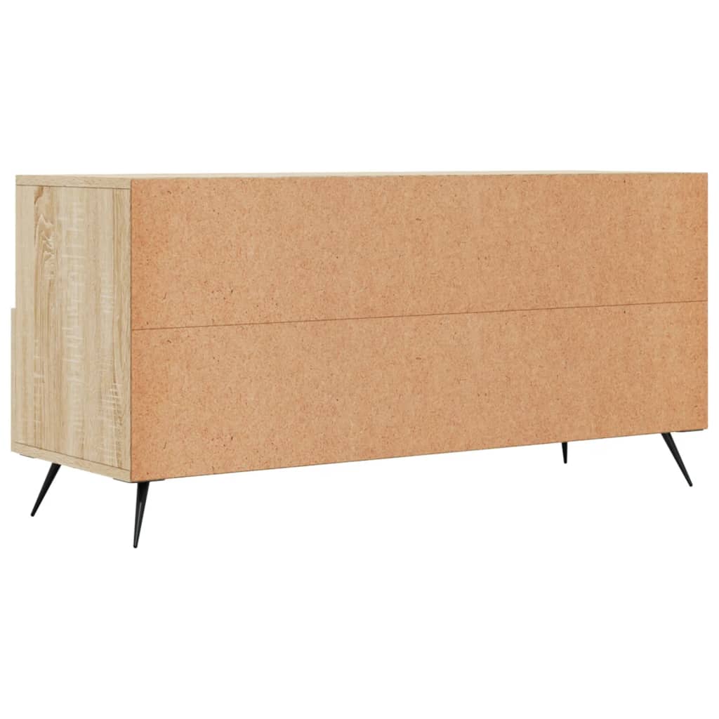 TV cabinet, oak, 102x36x50cm, treated wood