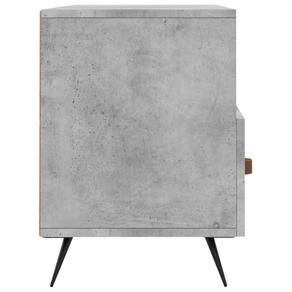 TV cabinet, concrete gray, 102x36x50cm, wood