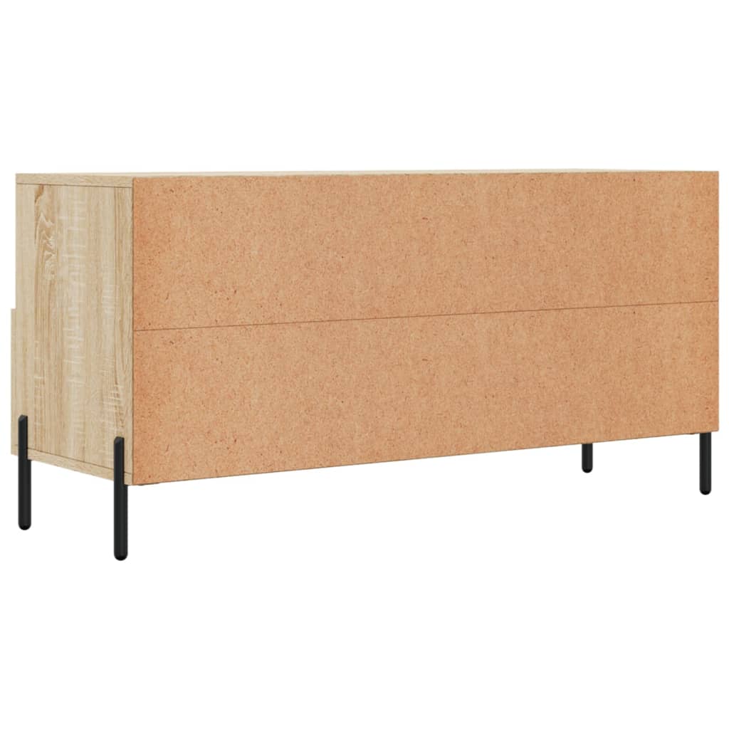 TV cabinet, oak, 102x36x50cm, treated wood