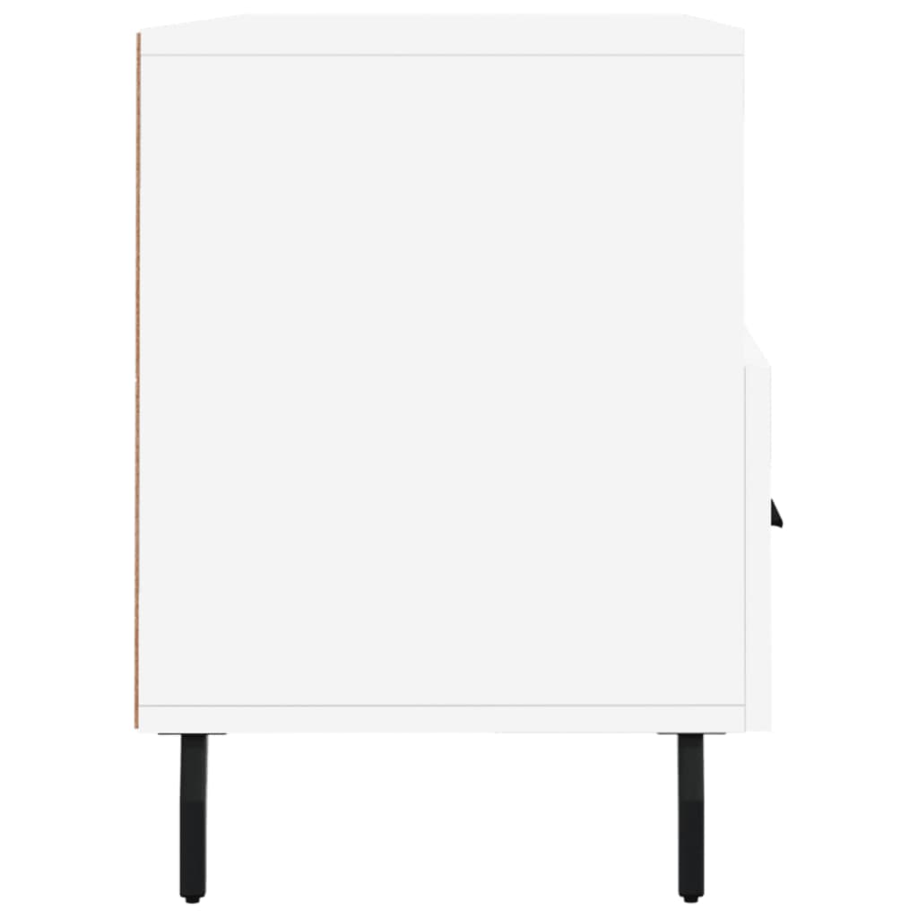 TV Cabinet, white, 102x36x50cm, engineered wood