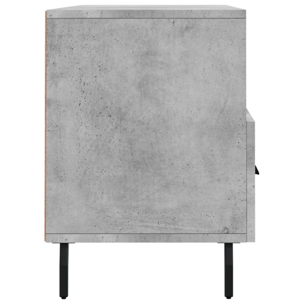 TV cabinet, concrete gray, 102x36x50cm, wood