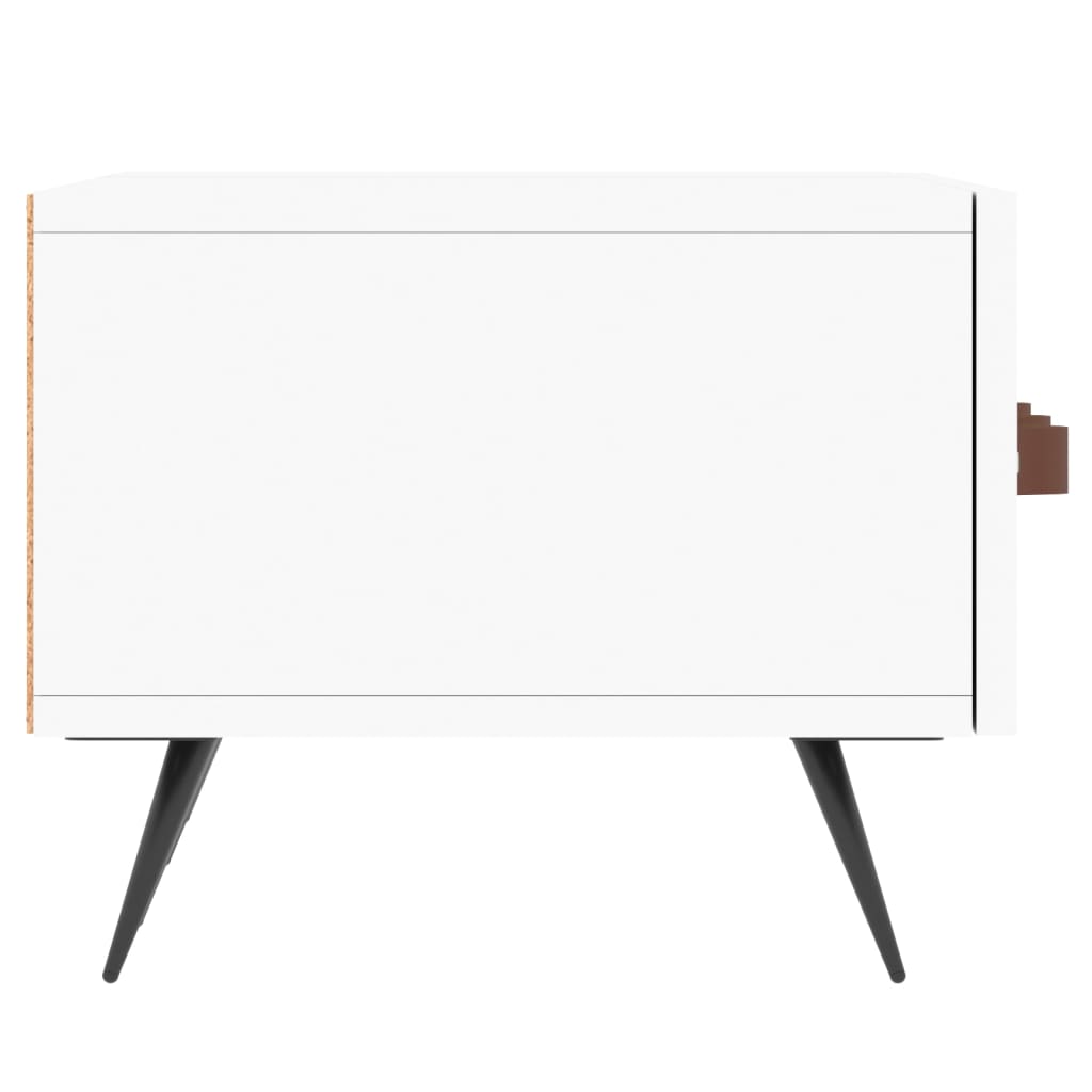TV cabinet, white, 150x36x30cm, engineered wood