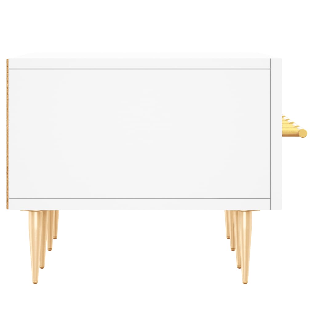TV cabinet, white, 150x36x30cm, engineered wood