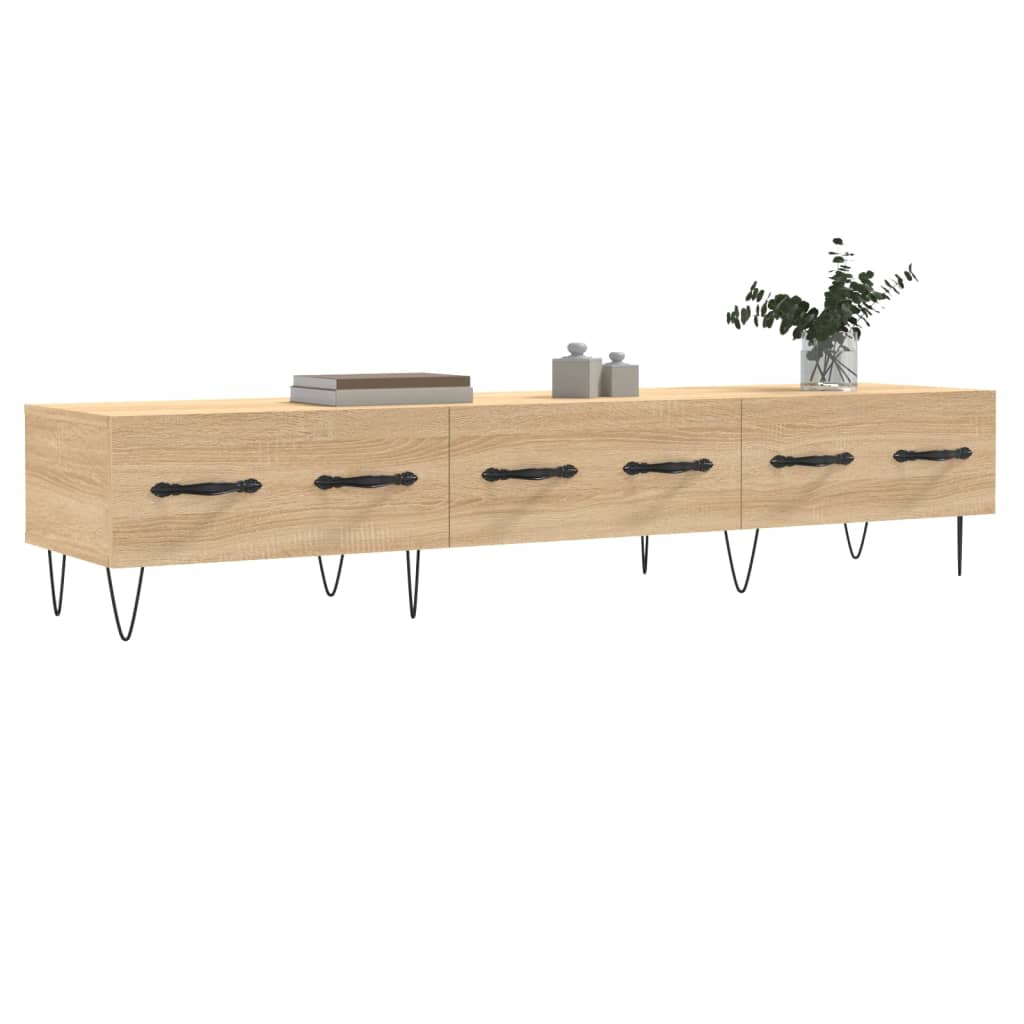 TV cabinet, Sonoma oak, 150x36x30cm, wood