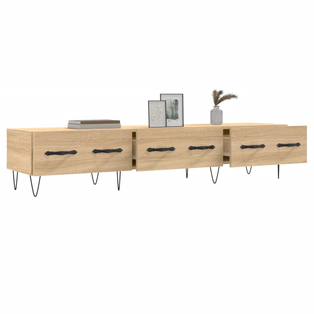 TV cabinet, Sonoma oak, 150x36x30cm, wood