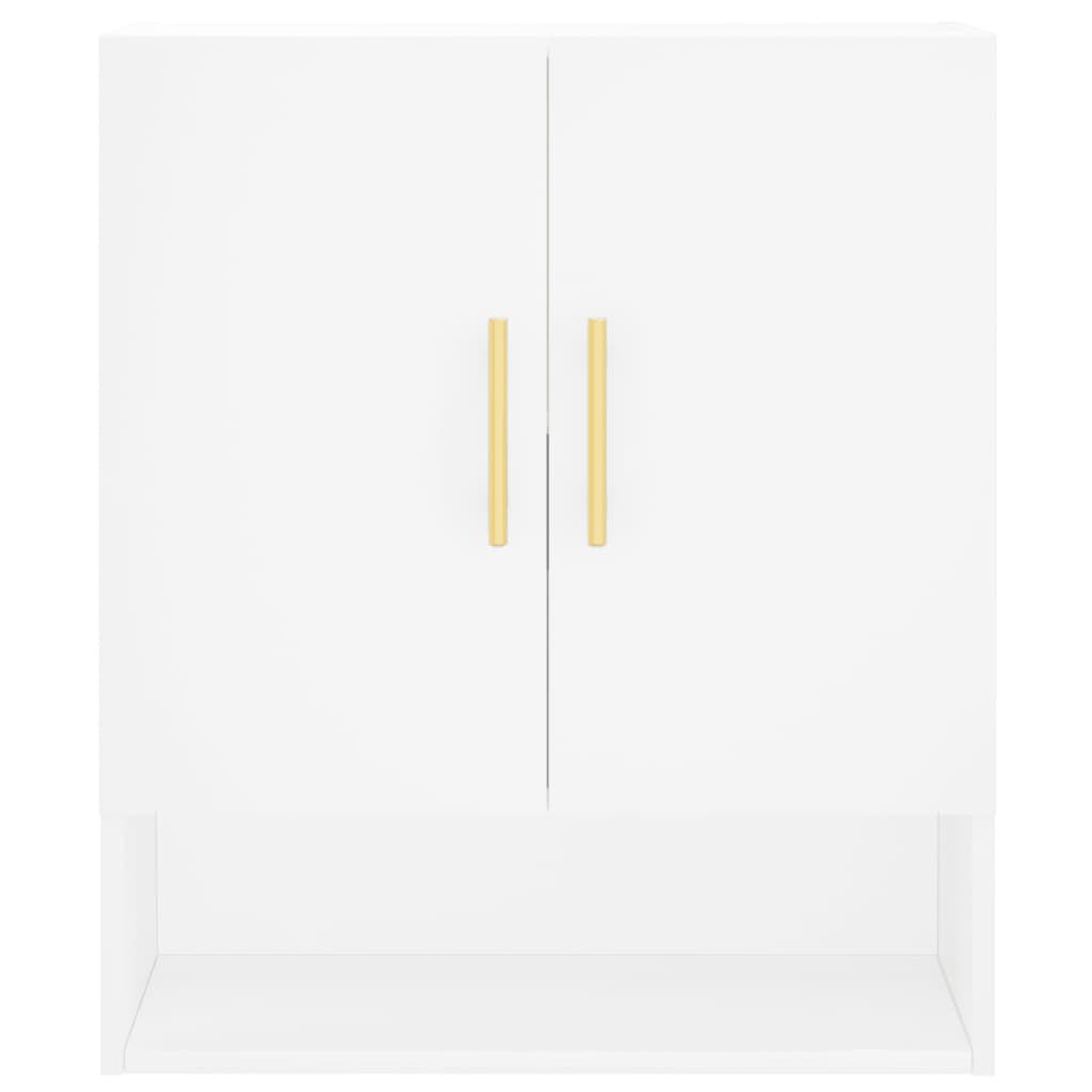 Wall cabinet, white, 60x31x70cm, engineered wood