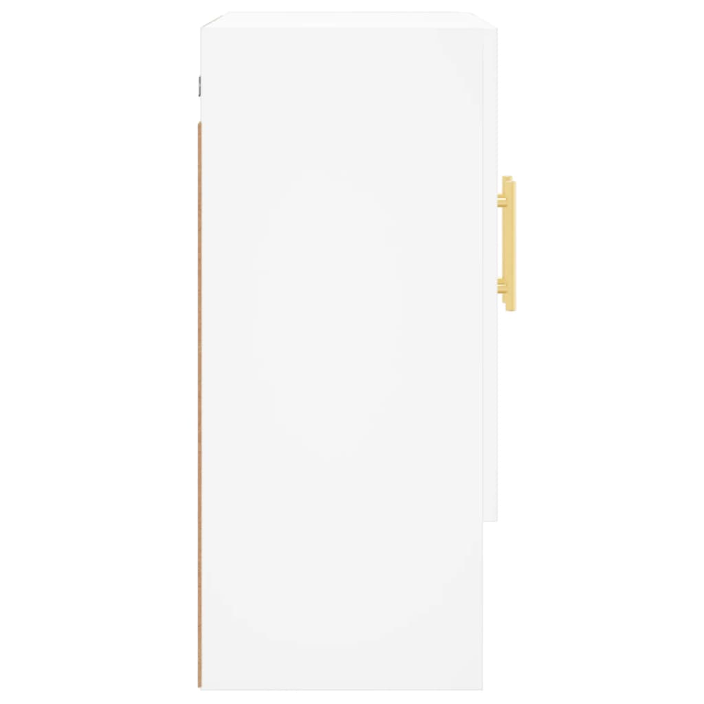 Wall cabinet, white, 60x31x70cm, engineered wood