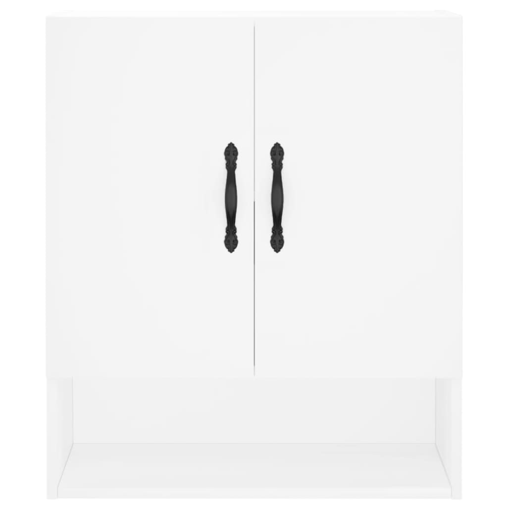 Wall cabinet, white, 60x31x70cm, engineered wood