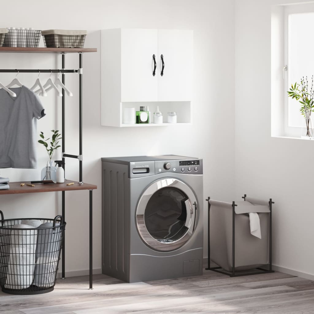 Wall cabinet, white, 60x31x70cm, engineered wood
