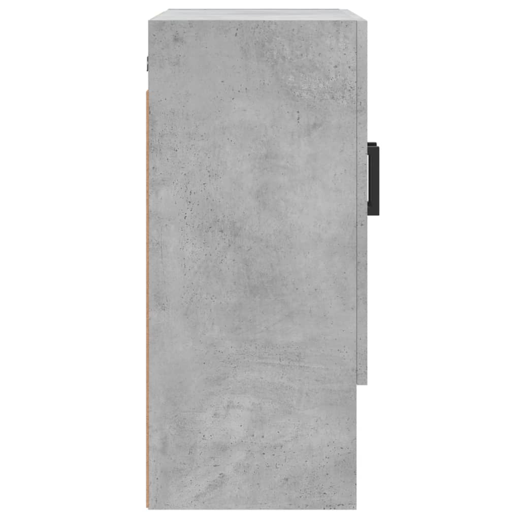 Wall cabinet, concrete grey, 60x31x70cm, engineered wood