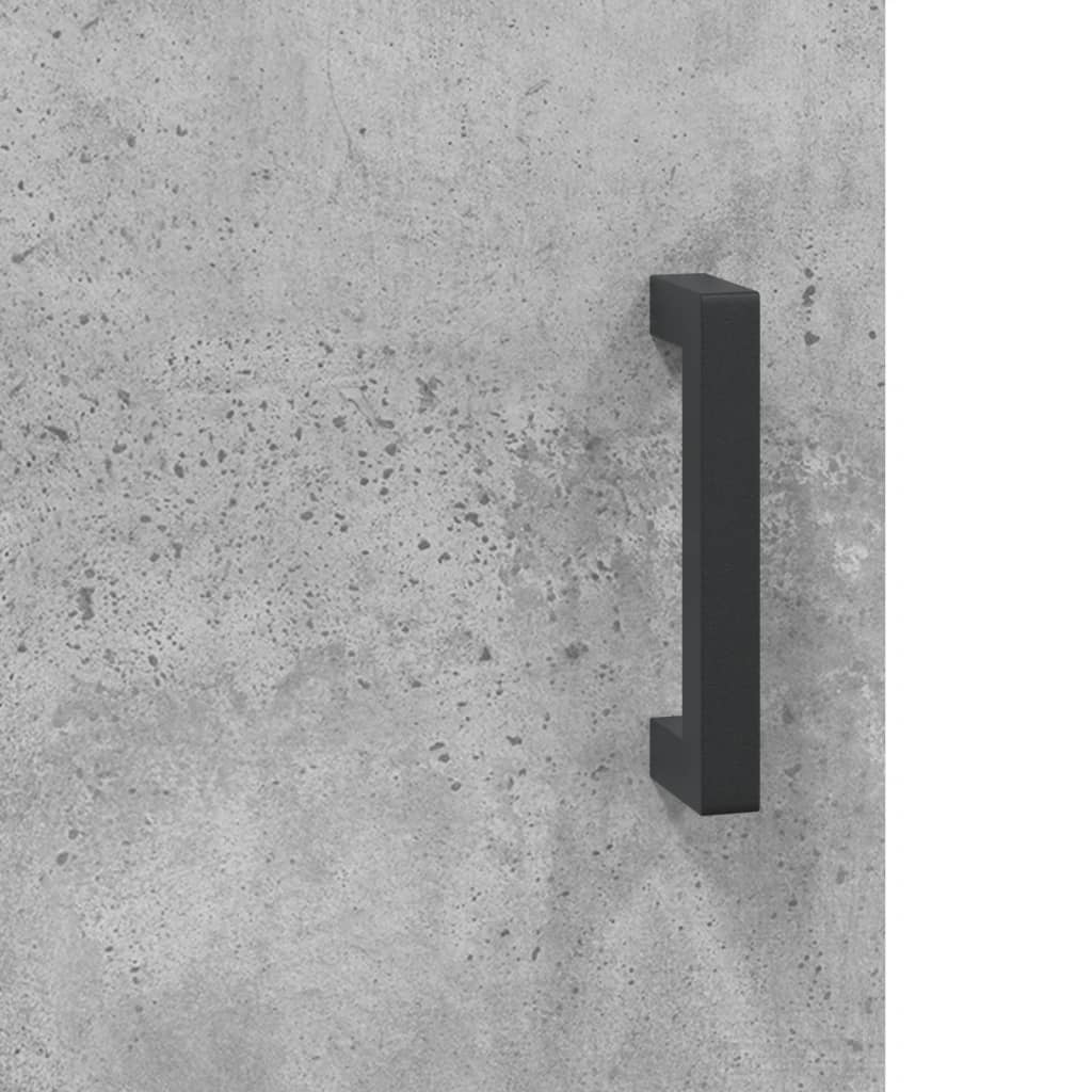 Wall cabinet, concrete grey, 60x31x70cm, engineered wood