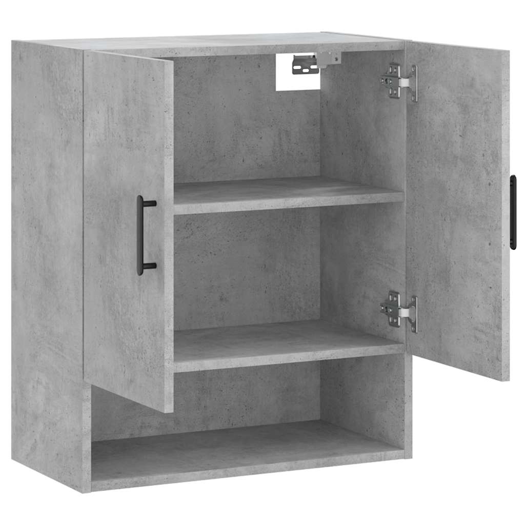 Wall cabinet, concrete grey, 60x31x70cm, engineered wood