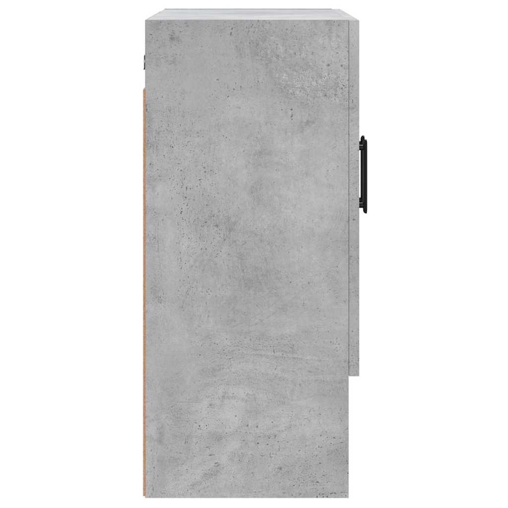 Wall cabinet, concrete grey, 60x31x70cm, engineered wood